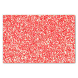 モダン赤と白グリッター 薄葉紙