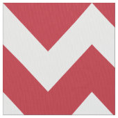 モダン赤と白山ストライプ形 ファブリック (クローズアップ)