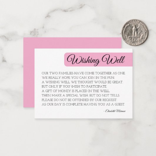 モダン赤面ウィングウェルカードテンプレート – ミニマリ ノートカード (正面/裏面インサイチュ)