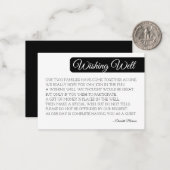 モダン赤面ウィングウェルカードテンプレート – ミニマリ ノートカード (正面/裏面インサイチュ)