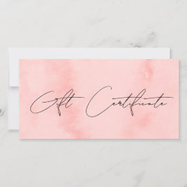 モダン赤面ピンクウォーターカラーメイクアップ&ヘア