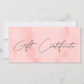 モダン赤面ピンクウォーターカラーメイクアップ&ヘア