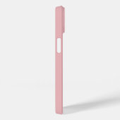 モダン赤面ピンクフローラクレストモノグラム Case-Mate iPhoneケース (裏面 / 右)