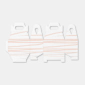 モダン赤面ピンクラインズ抽象芸術アート フェイバーボックス (折り畳みなし)