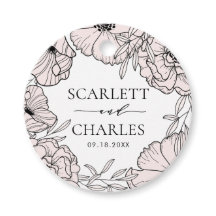 モダン赤面ピンク結婚の花