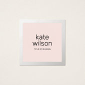 モダン赤面ピンク美しいプロフェッショナル (正面)