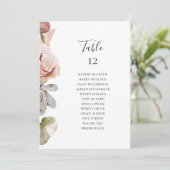 モダン赤面フローラ |テーブル番号シーティンググラフ (スタンド正面)