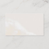 モダン赤面フローラ |水の色結婚のウェブサイト エンクロージャーカード (裏面)