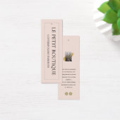 モダン赤面衣料品店つるラベル (デスク)