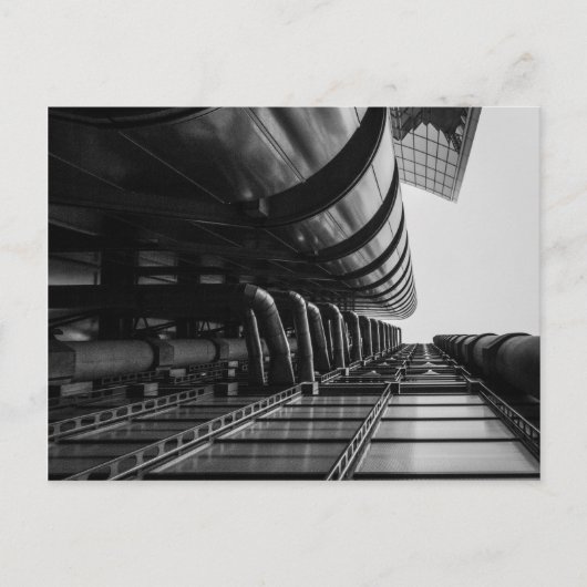 モダン超高層ビル塔 ポストカード (正面)