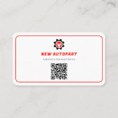 モダン車の部 |白 名刺 (裏面)