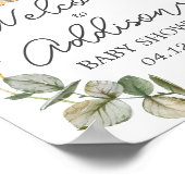 モダン農場歓迎サイン農場野花ポスター ポスター (角)