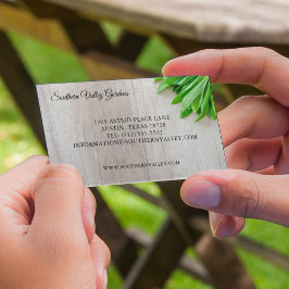 モダン農家市場植物学者またはフローリスト マグネット名刺