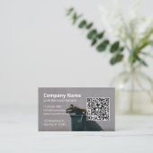 モダン迷惑メールの削除 名刺 (スタンド正面)