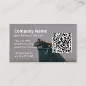 モダン迷惑メールの削除 名刺 (正面)