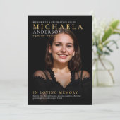 モダン追悼式 プログラム (スタンド正面)