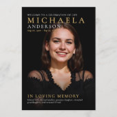 モダン追悼式 プログラム (正面)