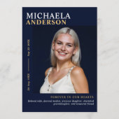 モダン追悼式 プログラム (正面)