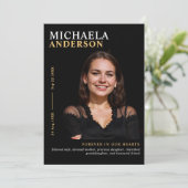 モダン追悼式 プログラム (スタンド正面)