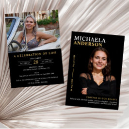 モダン追悼式 招待状