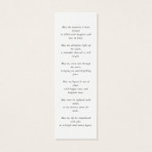 モダン追悼記念しおり (裏面)