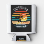 モダン退職したカップル 缶クーラー (裏面)