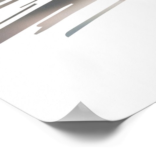 モダン通りアートあなたの写真を追加しますBBF友最高の人 ポスター (角)