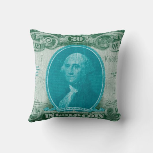 モダン通貨V クッション (裏面)