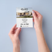 モダン造園ガーデンデザイナーランスキャパー チラシ (手)