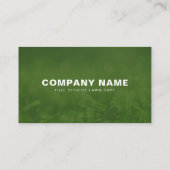 モダン造園及び芝生気に 名刺 (裏面)