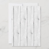 モダン都市ミニマリスト |写真の日付を保存 セーブザデート (裏面)