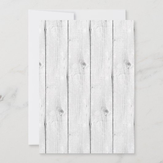 モダン都市ミニマリスト |写真の日付を保存 セーブザデート (裏面)