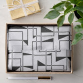 モダン都市，はっきりした幾何模様クールの芸術 薄葉紙 (ギフト)