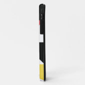 モダン都市、カラフル、おもしろい幾何学的パターン Case-Mate iPhoneケース (裏面/左)
