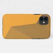 モダン都市、黄色、動はっきりした動のシンプル概念 Case-Mate iPhoneケース (裏面(横))