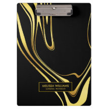 モダン金ゴールドが黒に渦巻く