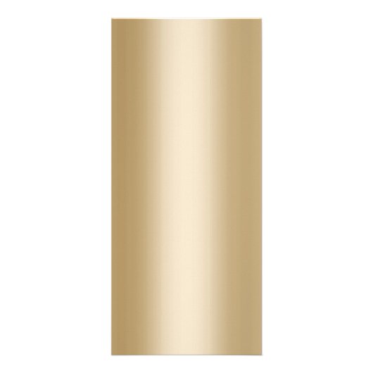 モダン金ゴールドまつ毛メイクアップアーティストサロン価格表 ラックカード (裏面)