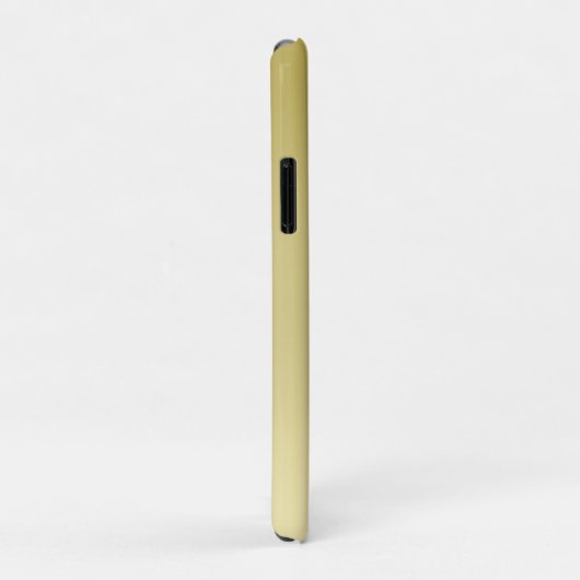 モダン金ゴールドグラデーション高級タイポグラフィ名 Case-Mate iPhoneケース (裏面/右)