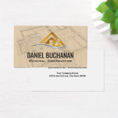 モダン金ゴールドシルバーホームロゴ | 建築家 (デスク)