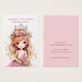 モダン金ゴールドシンプルジュエリーイヤリング表示カード (正面&裏面)