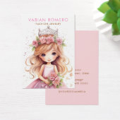 モダン金ゴールドシンプルジュエリーイヤリング表示カード (デスク)