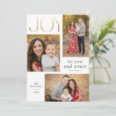 モダン金ゴールドジョイ書数々の画展 シーズンカード (スタンド正面)