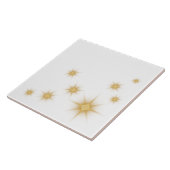 モダン金ゴールドスターバスト タイル (側面)