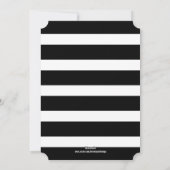 モダン金ゴールドストライプグリッターメリークリスマス シーズンカード (裏面)