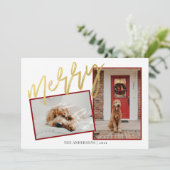 モダン金ゴールドスメリークリプト シーズンカード (スタンド正面)