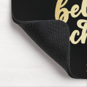 モダン金ゴールドドリー信じムが達成すやる気を起こさせるる マウスパッド (コーナー)