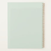 モダン金ゴールドドリー信じムがPを達成やる気を起こさせるする プランナー手帳 (裏面)