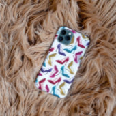 モダン金ゴールドハイヒールシューズ水色 Case-Mate iPhoneケース