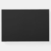 モダン金ゴールドパイナップル熱帯結婚病 ゲストブック (裏面)