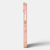 モダン金ゴールドフェイク大理石 Case-Mate iPhoneケース (裏面 / 左)